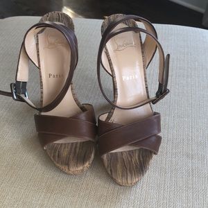 Christian Louboutin platform sandals